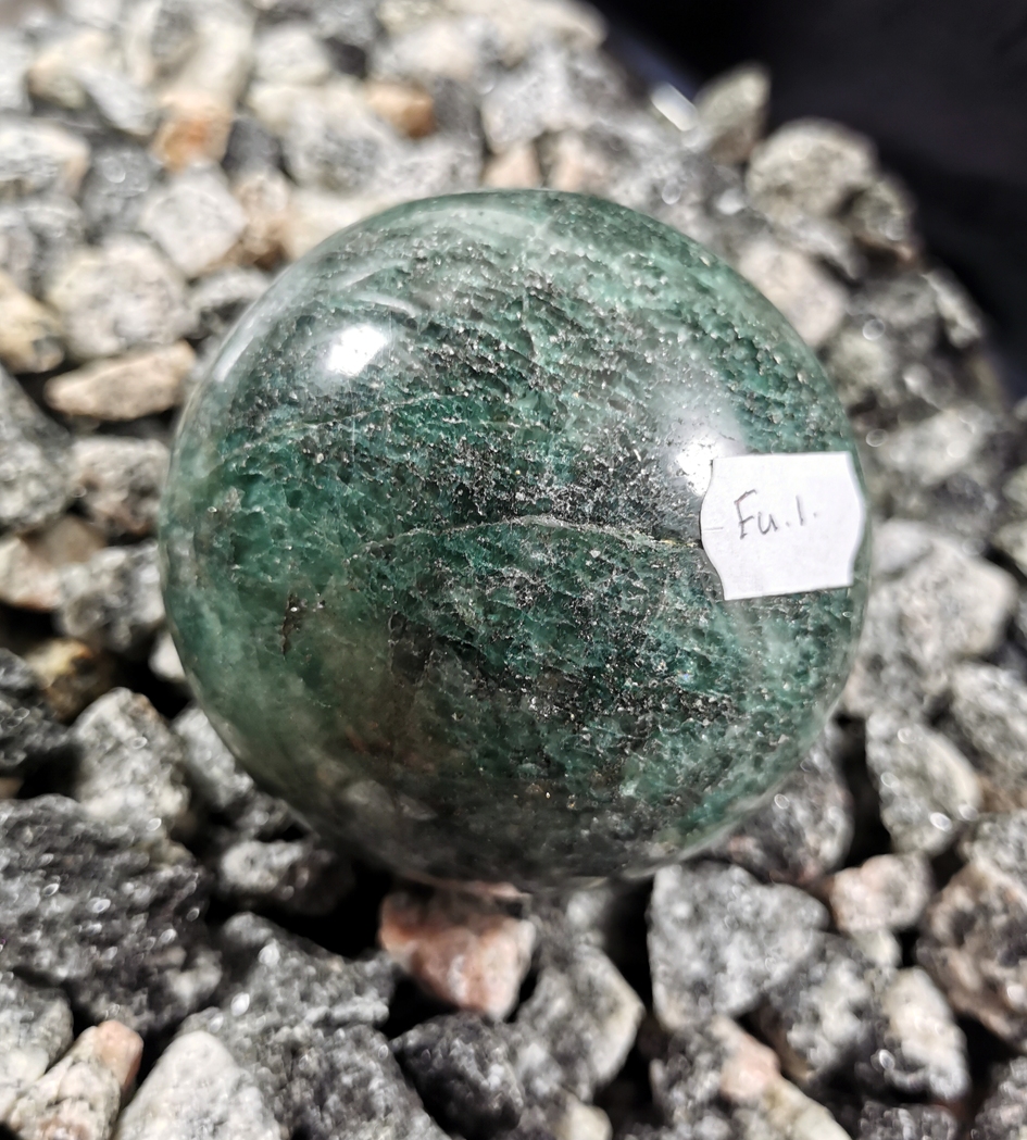 Grön Fuchsit  Sfär / Klot
