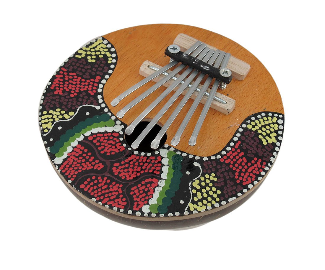  Kalimba - Tumpiano - Målad Motiv - 3