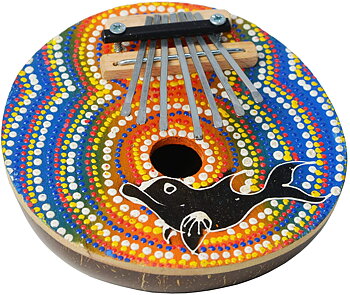  Kalimba - Tumpiano - Målad Motiv