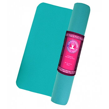 Yogi & Yogini PVC yogamat  - Turquoise
