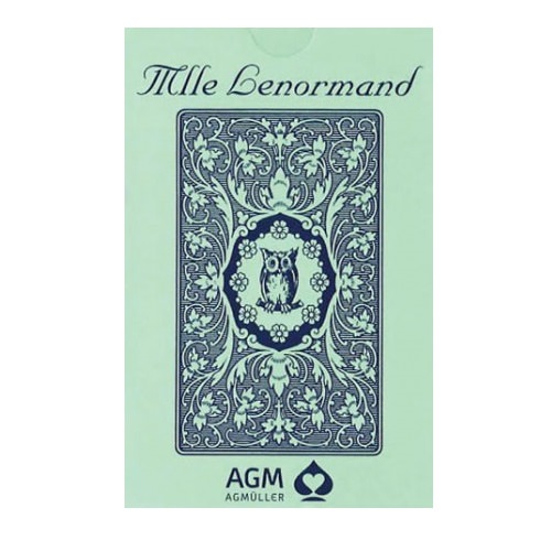 MLLE LENORMAND , Blue owl  -  Fortune Telling Cards
