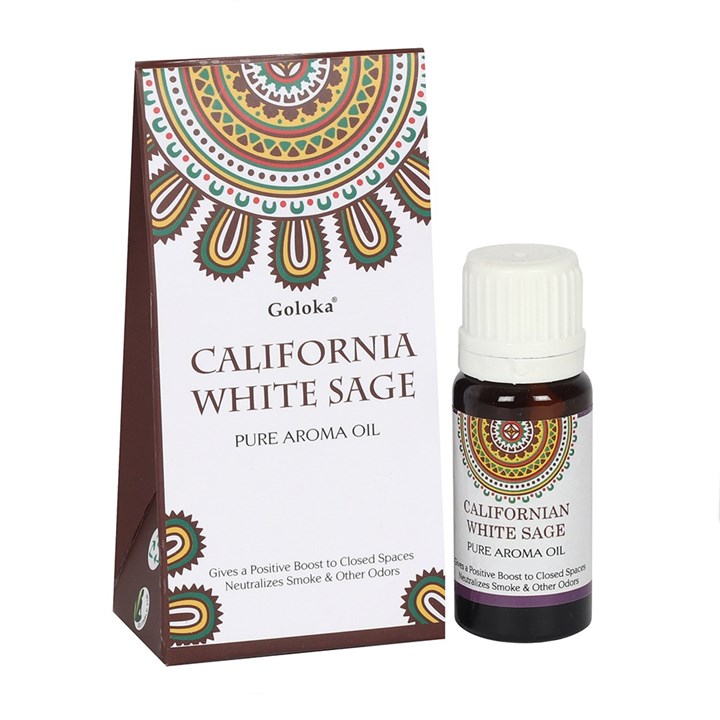 Goloka vit salvia parfym olja 