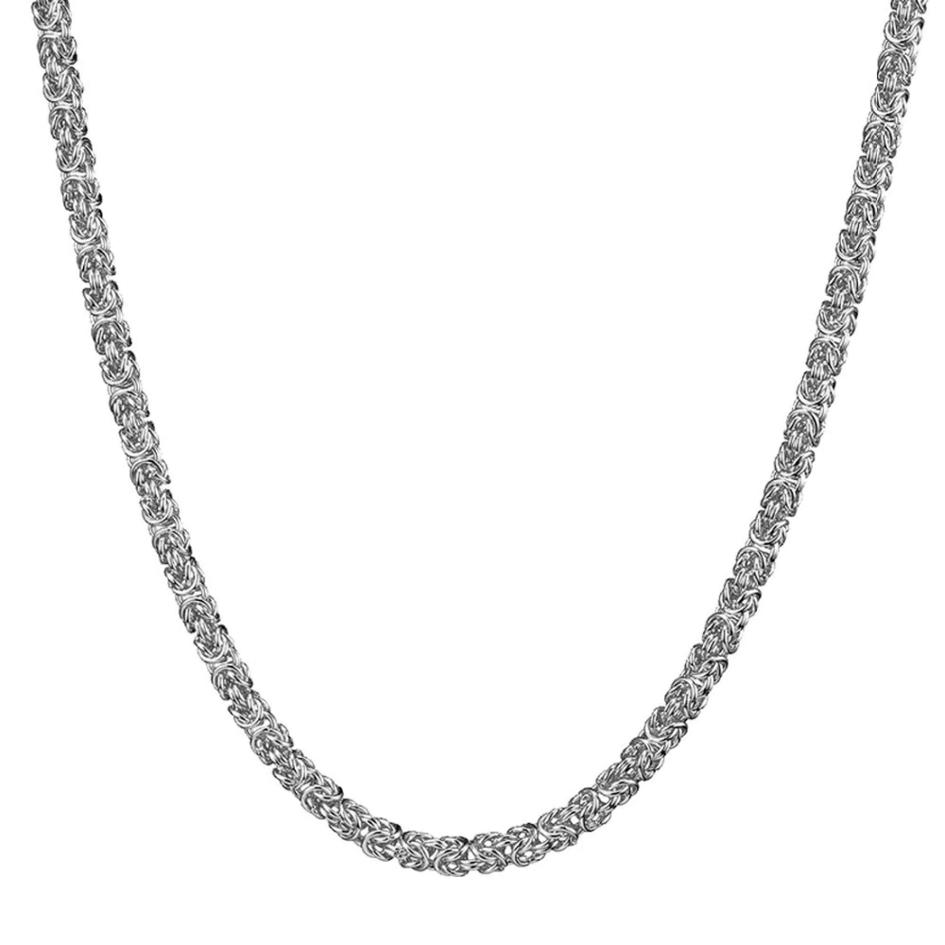Kungslänk Kedja i Sterling Silver - 4.5mm - 3