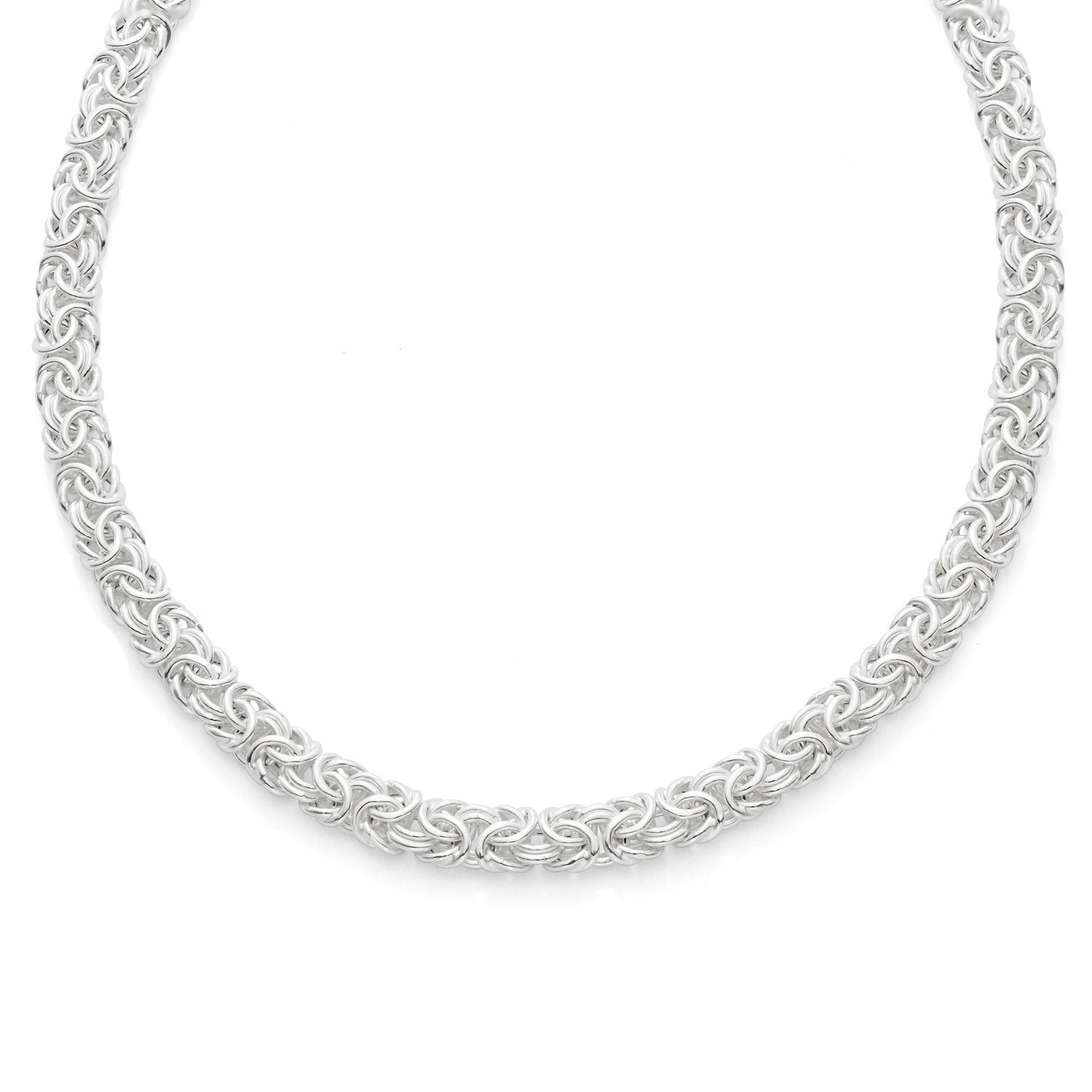 Kungslänk Kedja i Sterling Silver - 4.5mm - 2