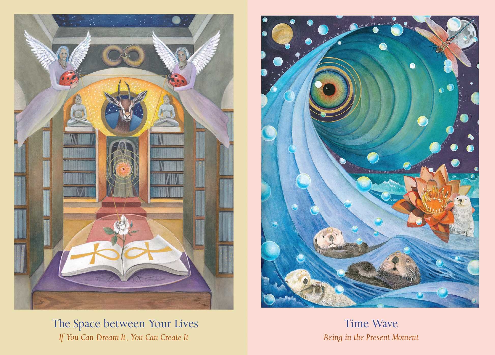 THE HEART PATH ORACLE CARDS WITH GUIDEBOOK  -  Miraculous Messages of Love ,  Nadine Gordon-Taylor  - 3