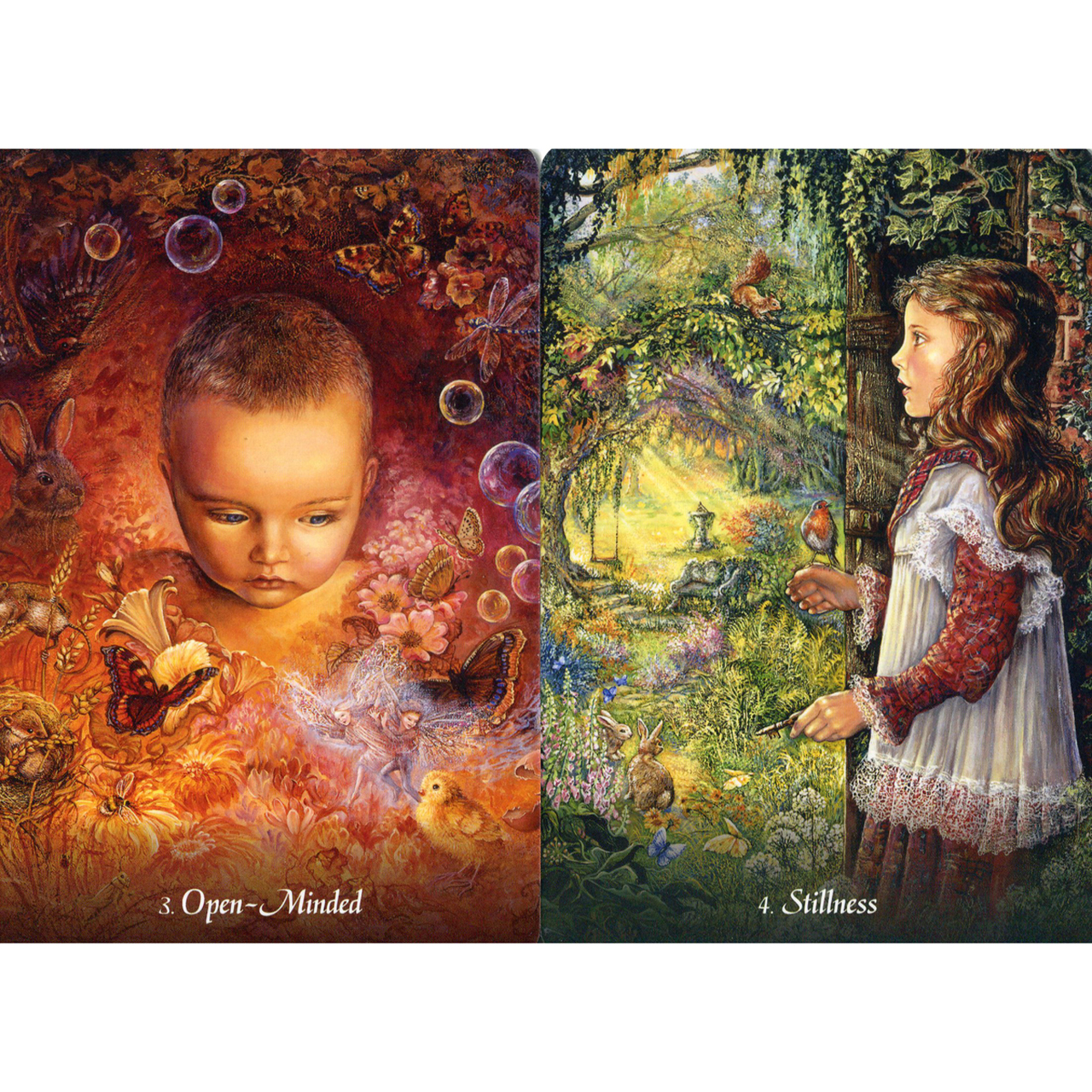 GRATITUDE ORACLE  - Angela Hartfield Illustrated by Josephine Wall  - 3