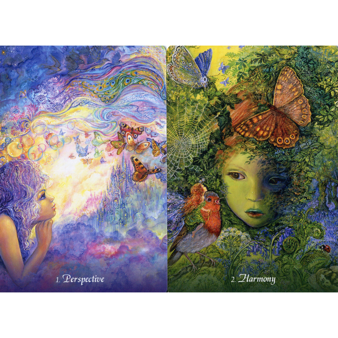 GRATITUDE ORACLE  - Angela Hartfield Illustrated by Josephine Wall  - 2