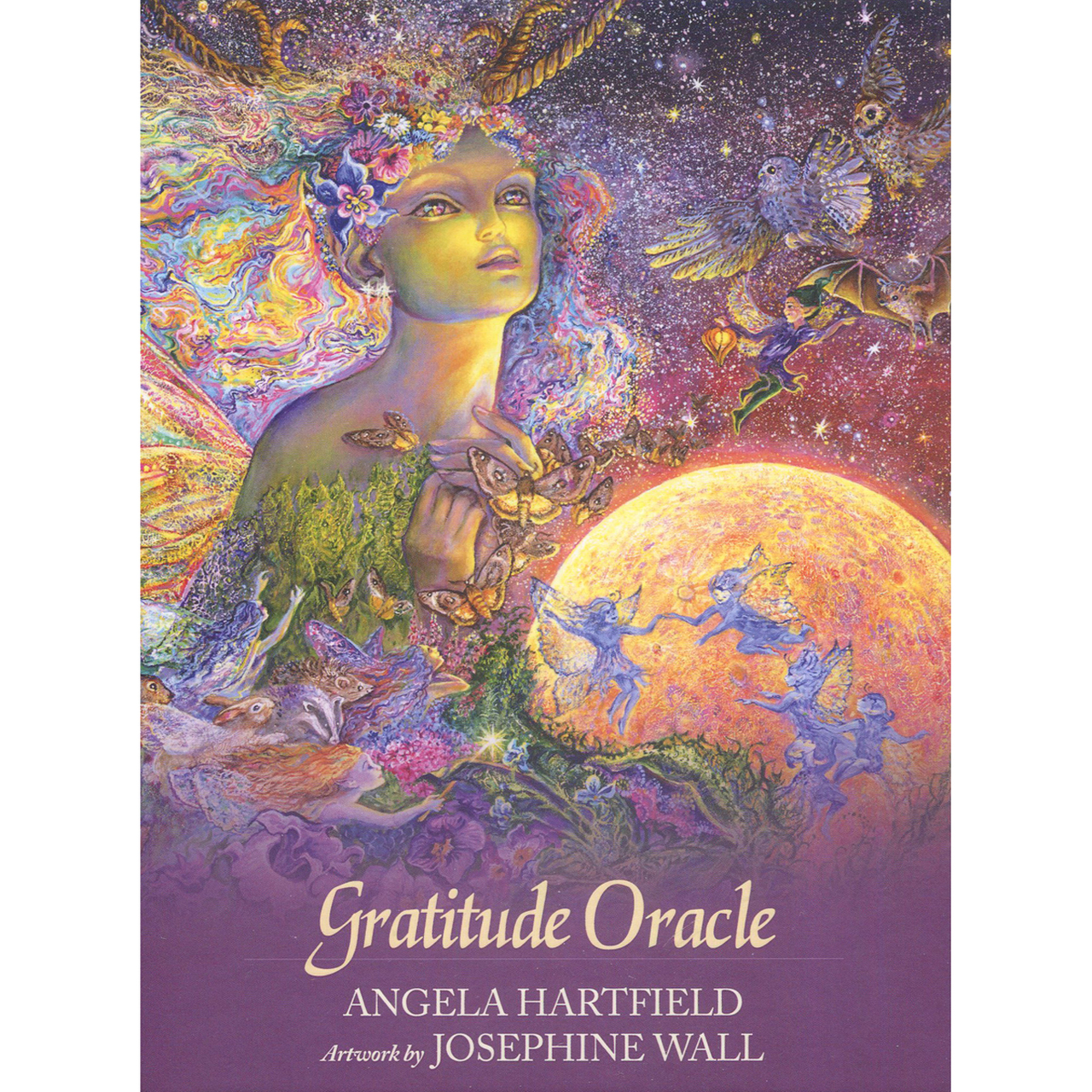 GRATITUDE ORACLE  - Angela Hartfield Illustrated by Josephine Wall 