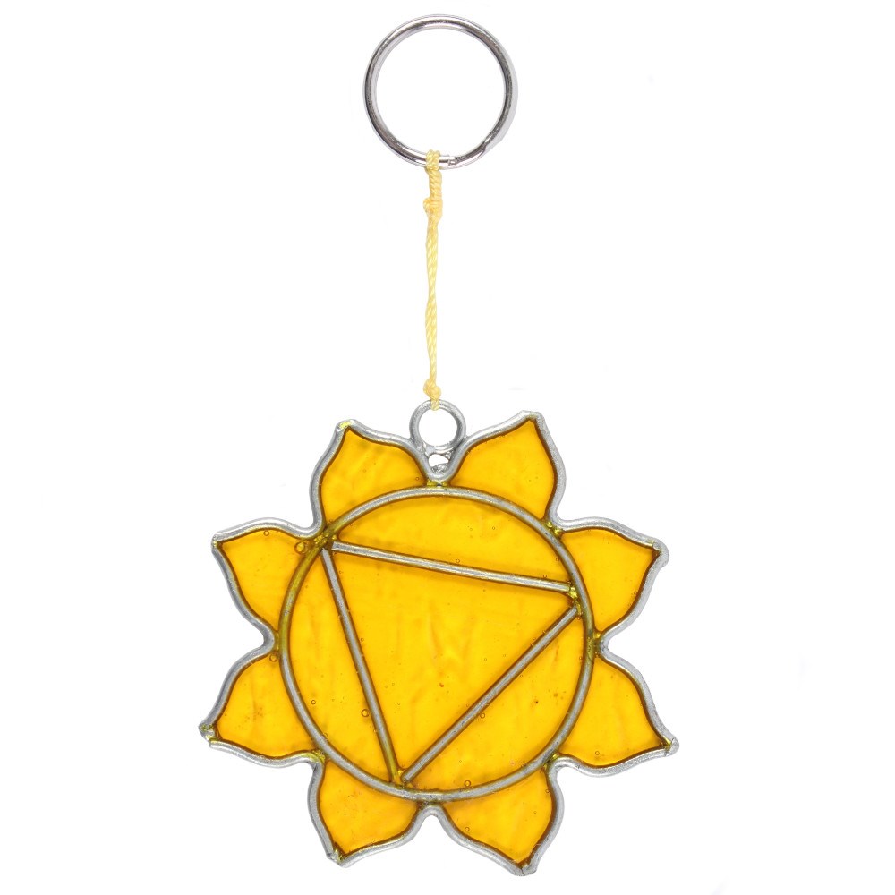 solfångare chakra gul