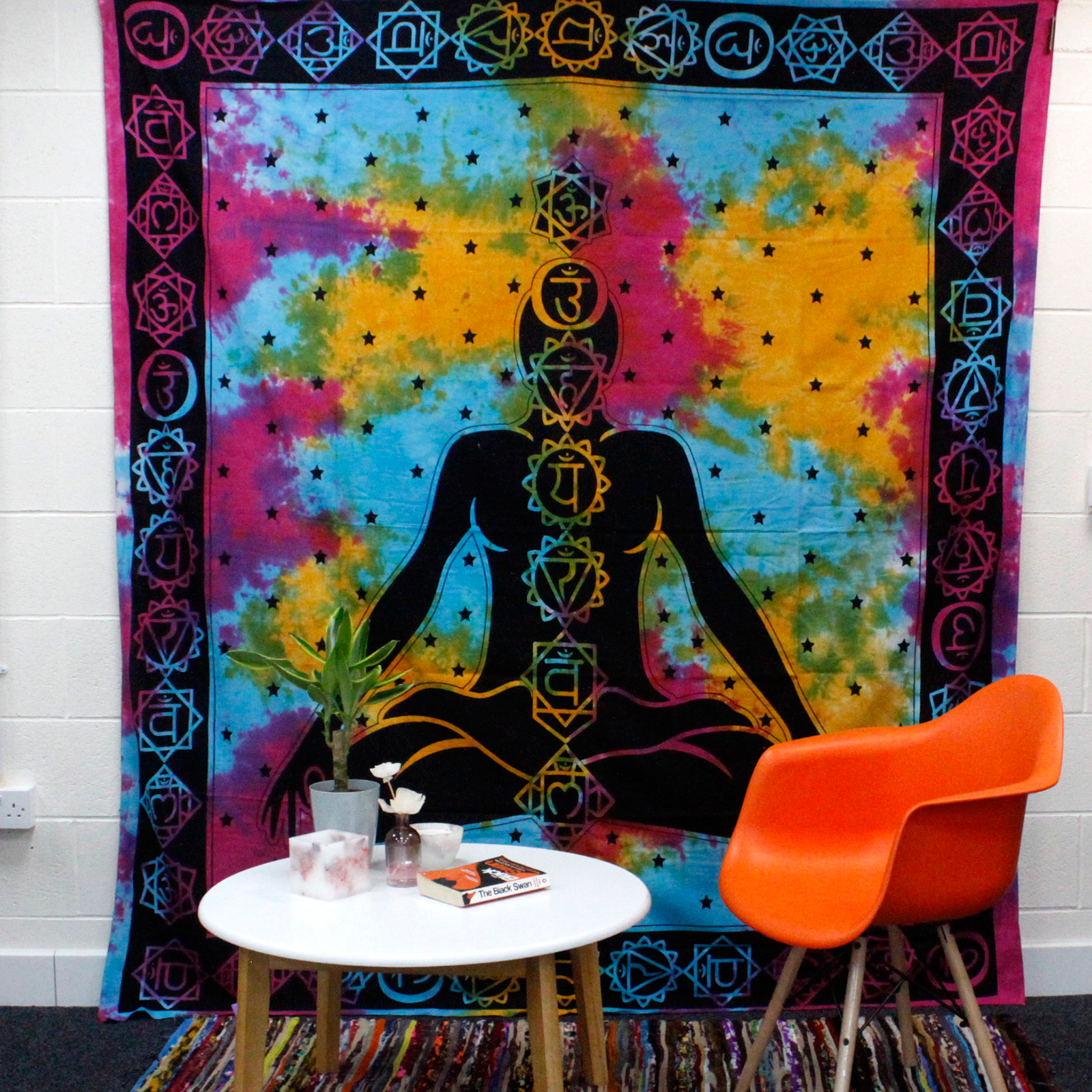 Väggbonad / Sängöverkast -  Chakra Buddha - Dubbel (230cm) - 3
