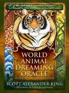 WORLD ANIMAL DREAMING ORACLE - Expanded Edition Oracle Cards with Guidebook, Scott Alexander King