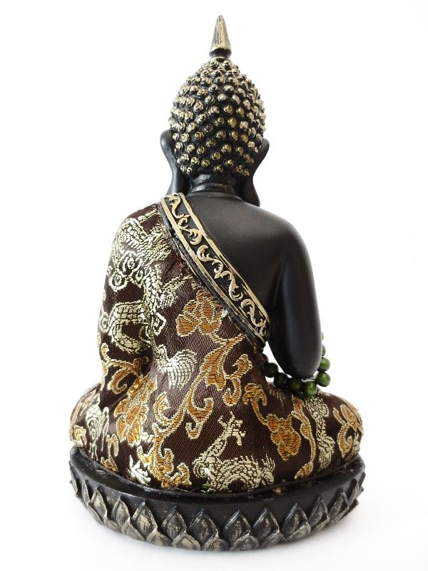 Svart /Guld Thai Buddha med Armband - 2
