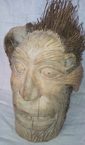 Bambu rot Mask från Bali. - 2