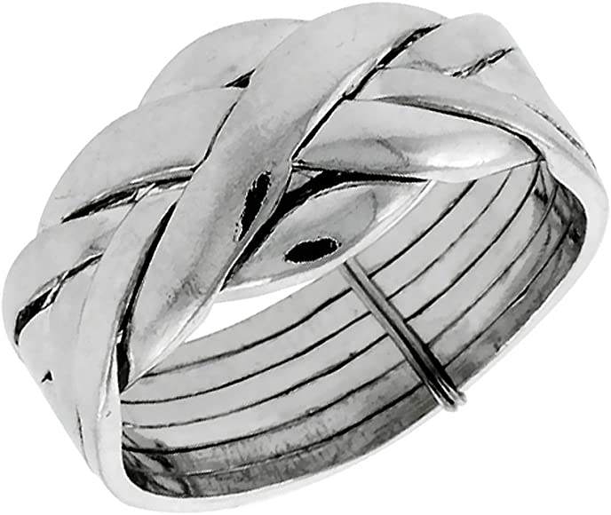 6 Band Pusselring - Klassisk design