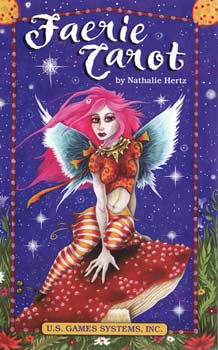 The Faerie Tarot by Natalie Hertz, Boxed Set - Kort med Bok - 3