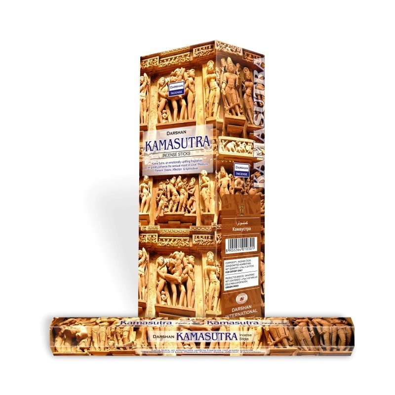 Darshan Kamasutra Rökelse  - Hexagon Paket - 2
