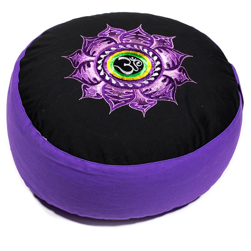  Meditationskudde -  Lotus Aum/Om