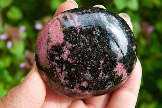 Pebbles "No Worry Stone" - Rodonit AA+ kvalitet - 3