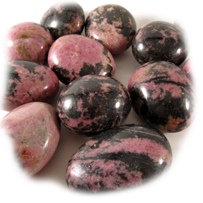 Pebbles "No Worry Stone" - Rodonit AA+ kvalitet - 2