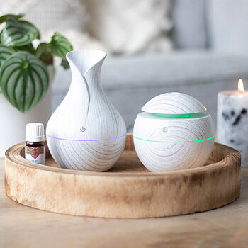 vit boll diffuser luftfuktare 