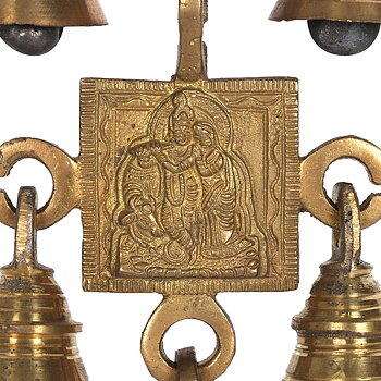 Indisk Aum Altar Klocka