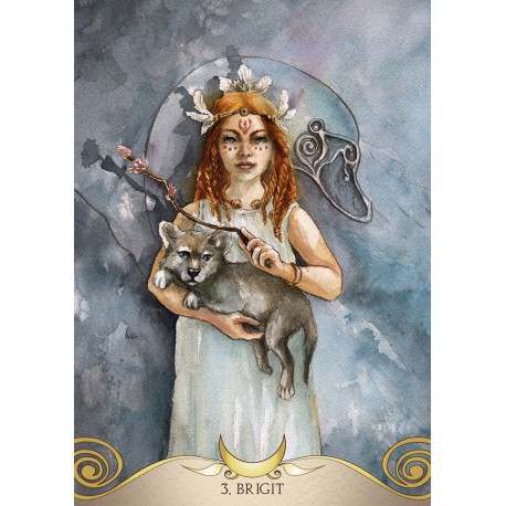 The Goddess Temple Oracle Cards  - Sarah Perini, artwork by Elena Albanese - 5