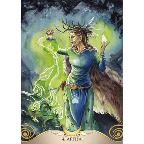 The Goddess Temple Oracle Cards  - Sarah Perini, artwork by Elena Albanese - 2