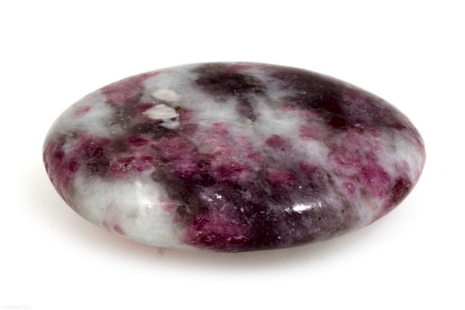 Pebbles "No Worry Stone" - Rubelit (Rosa Turmalin) AA kvalitet
