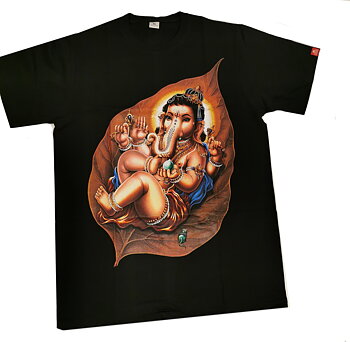 T-Shirt - Baby Ganesha - Svart