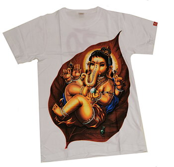T-Shirt - Baby Ganesha - Vit
