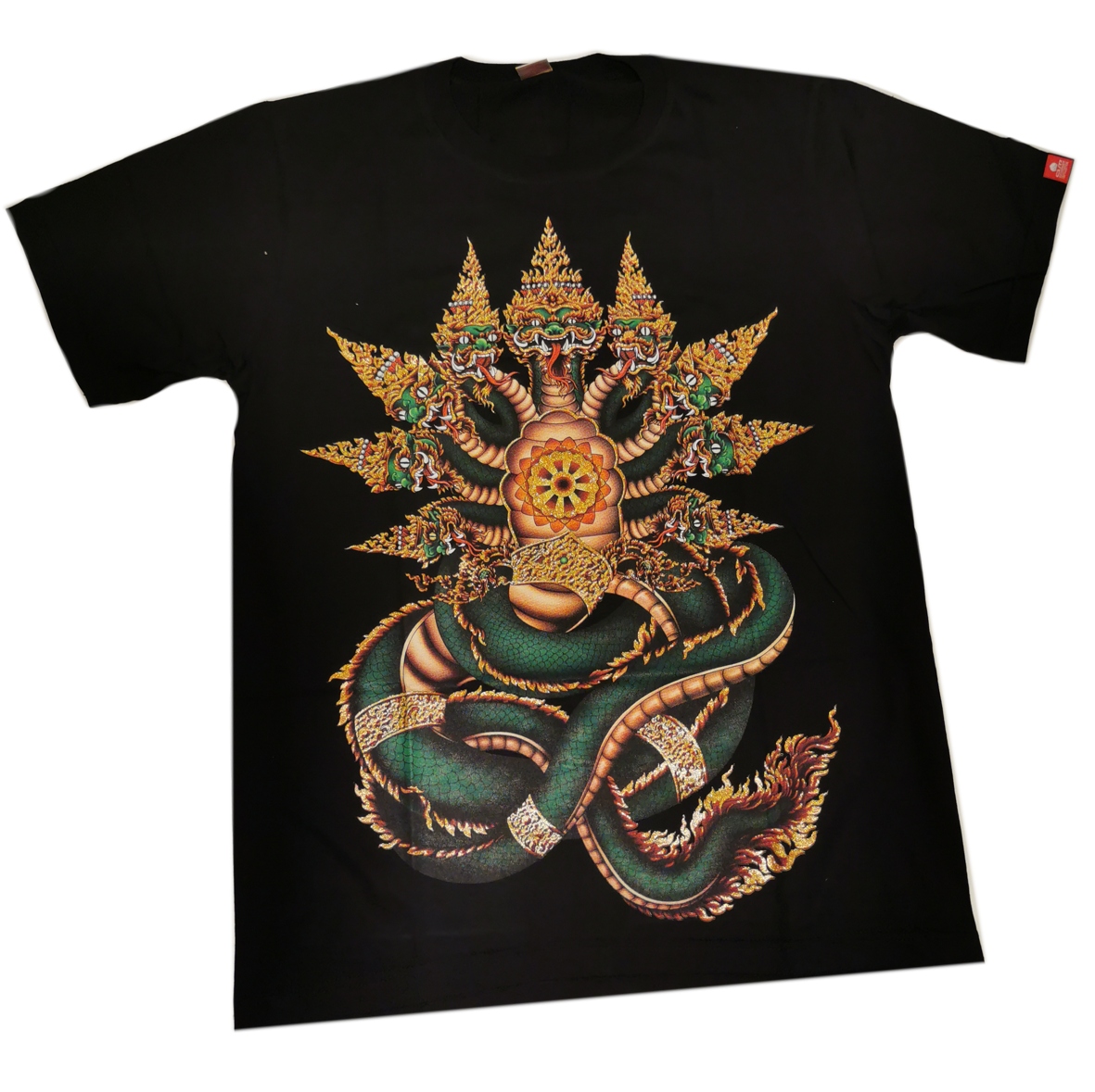 T-Shirt - Auspicious Dragon - Svart