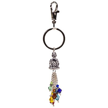 Chakra Buddha nyckelring