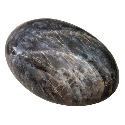 Pebbles "No Worry Stone" - Svart Månsten - 2