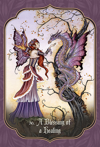  Faery Blessing Cards  Healing Gifts and Shining Treasures from the Realm of Enchantment - Lucy Cavendish  - 4