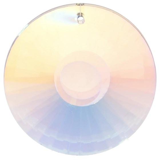 Glas Prismor - Cirkel med Pärla Aura yta