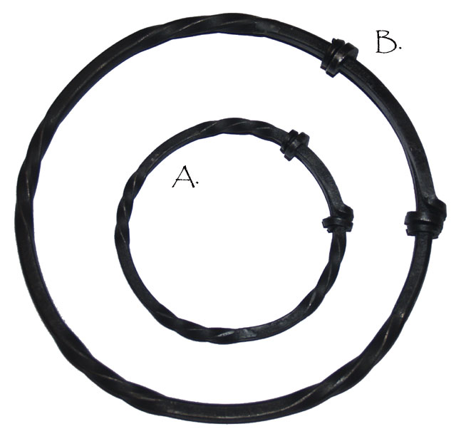 Edsring - Ring smidd i järn