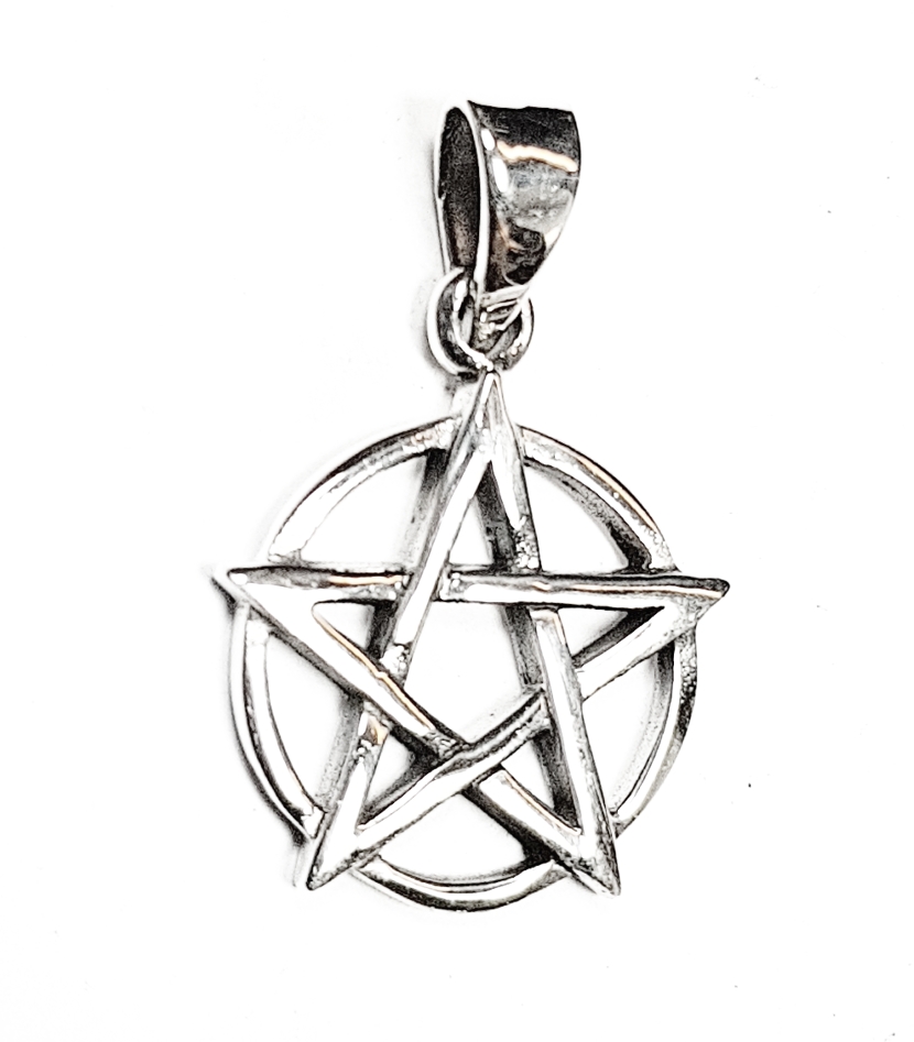 Silver Pentagram  - 42mm - 2