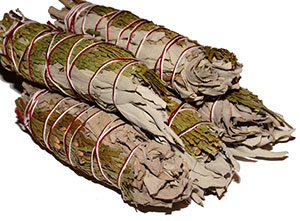  Vit Salvia / Cedar Smudge - 100gram