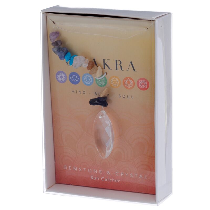 Chakra Glas Prismor, Rund Istapp