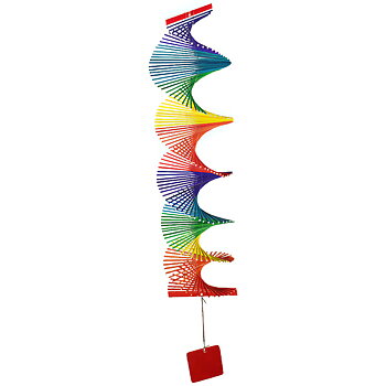 Vindsnurra / Wind Twister i Målad Bambu 