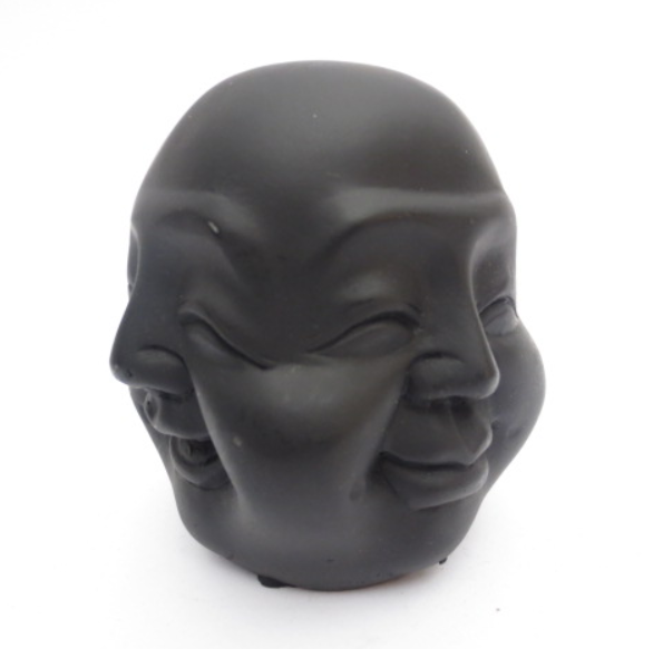 4 faces of Buddha - Svart