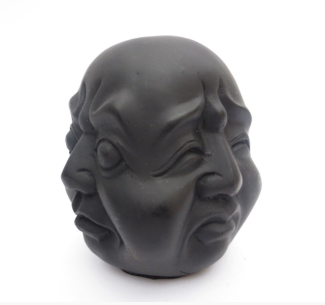 4 faces of Buddha - Svart - 2