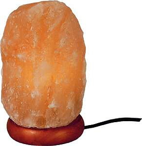 saltkristall lampa