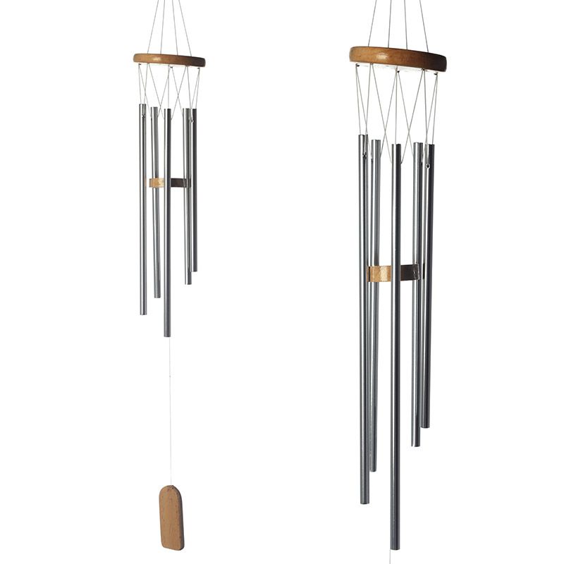 Vindspel - Trä / metall - 88cm