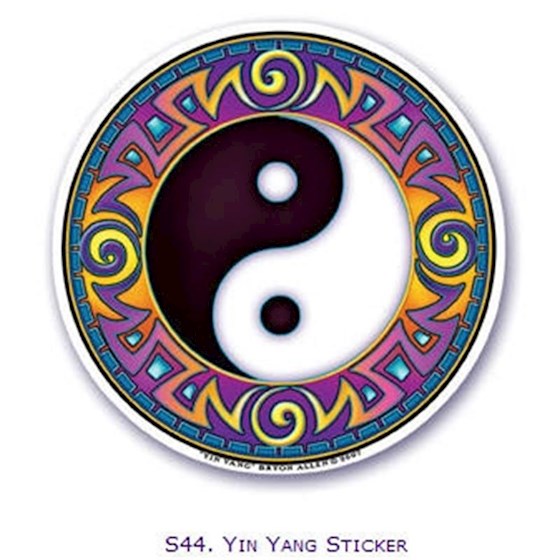 Klistermärke - Yin Yang