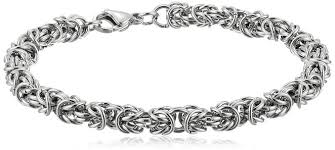 "Kungslänk" I Rostfrittstål - Armband 6mm