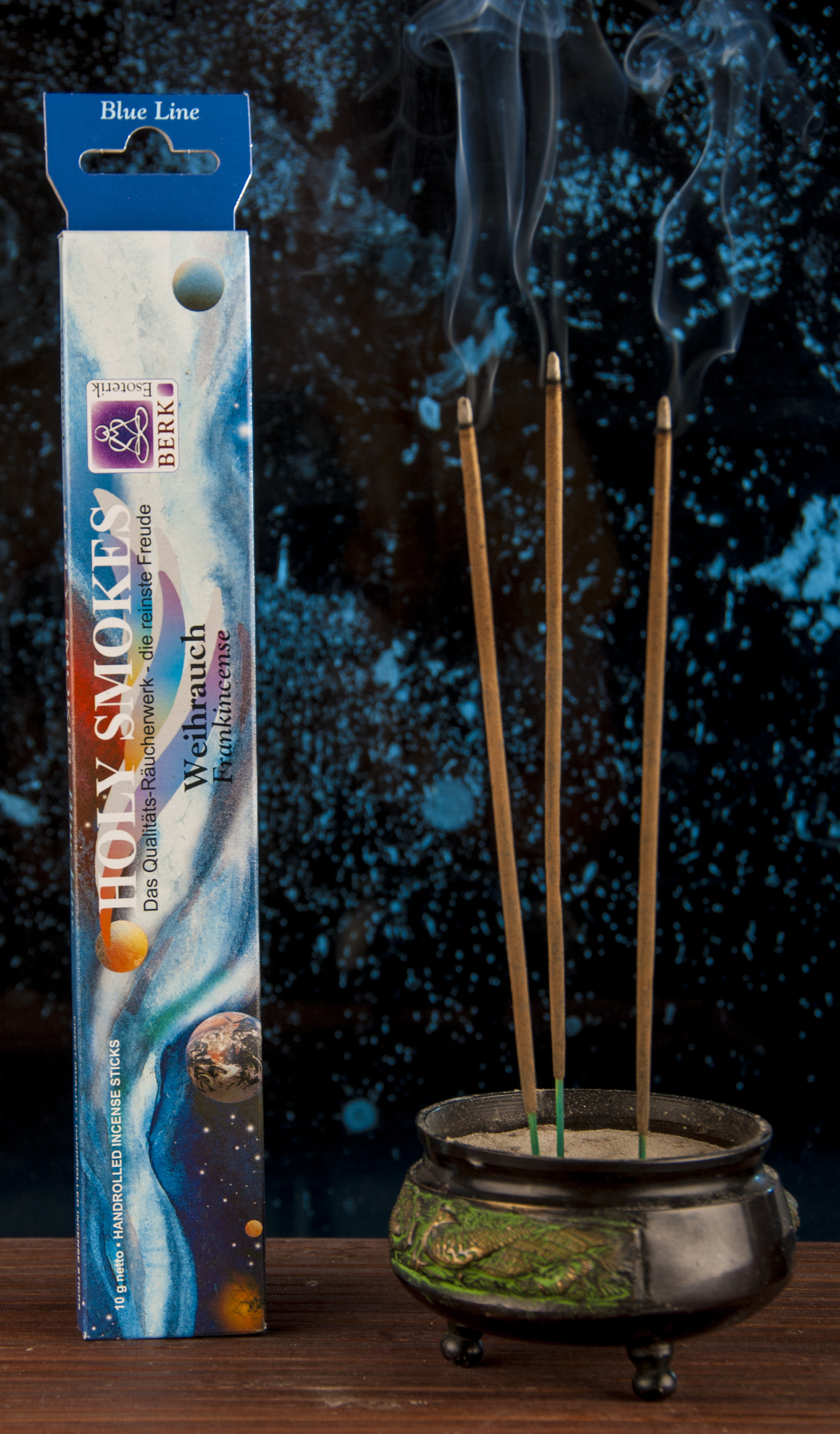Holy Smoke / Blue Line Rökelse  - Amber Moon  - 2
