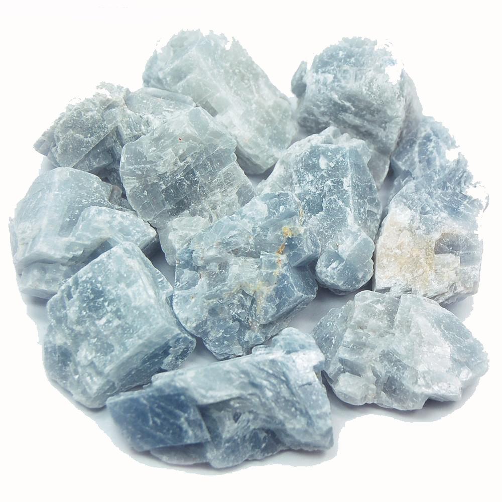 Blå Kalcit - Rå  100 - 700gram