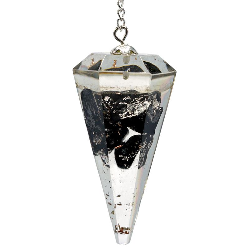 Shungit Orgonite Pendel