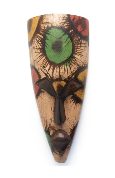 Afrikansk Tribal  Mask - Ghana  - 3